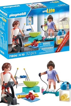 The PLAYMOBIL | Sports | Fitness Training | Toy for Children from 4 Years | 71806