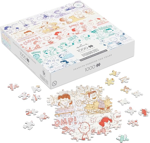 The Hallmark Peanuts 1000-Piece Jigsaw Puzzle (75th Anniversary Through The Years)