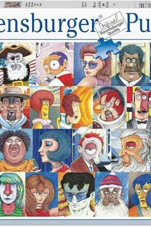 The Ravensburger Typefaces 500 Pieces Jigsaw Puzzle for Adults - 16830 - Every Piece is Unique, Softclick Technology Means Pieces Fit Together Perfectly