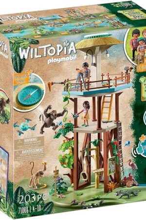 The Playmobil Wiltopia Research Tower with Compass