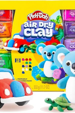 The Play-Doh Air-Dry Clay Scented Variety Pack, Air Dry Clay for Kids, Modeling Clay for Kids, Arts & Crafts Gift, Craft Supplies, Molding & Sculpting Clay