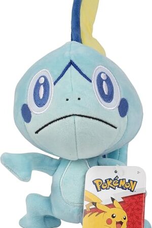 The Pokémon 8" Sobble Plush Officially Licensed - Sword & Shield Galar Starter - Quality Soft Stuffed Animal Toy - Add Sobble to Your Collection! - Great Gift for Kids & Fans of Pokémon