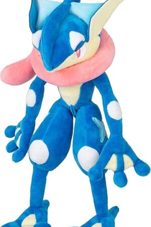 The Pokémon 12" Large Greninja Plush - Officially Licensed - Quality & Soft Stuffed Animal Toy - Add Greninja to Your Collection! - Great Gift for Kids, Boys, Girls & Fans of Pokemon