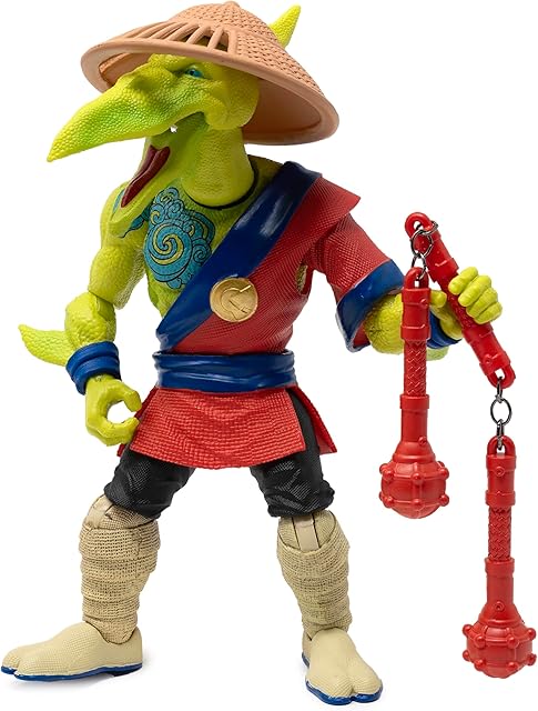 The Boss Fight Studio Saurozoic Warrior FAE Kwan Futuristic, Armored Dinosaur Hero – Highly Articulated, Posable Collectible Action Figure with Full Range of Accessories – 6 Inch Scale 1:12, Ages 8+