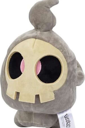 The Pokémon Legends: Arceus 12" Duskull Large Halloween Plush - Officially Licensed - Ghost Type - Authentic 12-inch Stuffed Animal Toy Figure - Gift for Kids, Boys, Girls - 2+