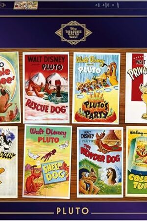 The Ravensburger Disney Treasures from The Vault: Pluto 1000 Piece Jigsaw Puzzle for Adults | Unique Anti-Glare Surface Technology - Amazon Exclusive