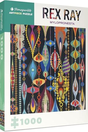 The Pomegranate 1000-Piece Jigsaw Puzzle for Adults, Rex Ray's Mylopronesta, Matte Finish, Snug Fit