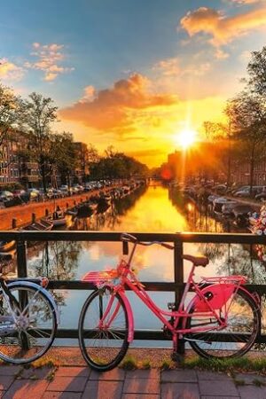 The Ravensburger Bicycles in Amsterdam 1000 Piece Jigsaw Puzzle for Adults - 12000662 - Handcrafted Tooling, Made in Germany, Every Piece Fits Together Perfectly