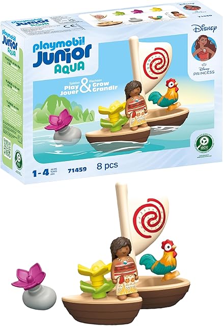 The Playmobil Junior & Disney: Moana's Boat