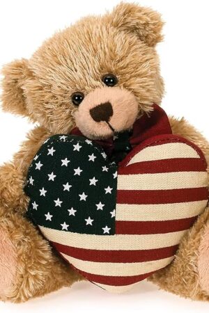 The Plushland American Pillow Bear 11 Inches Adorable Beige Pillow Plush Stuffed Animal Toy for Kids Children