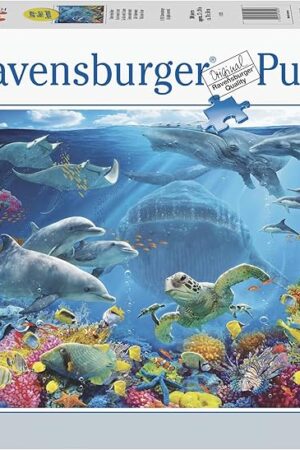 The Ravensburger 'Life Underwater' Large Format Jigsaw Puzzle | 300 Unique Pieces | Softclick Technology Ideal for Kids and Adults | FSC-Certified