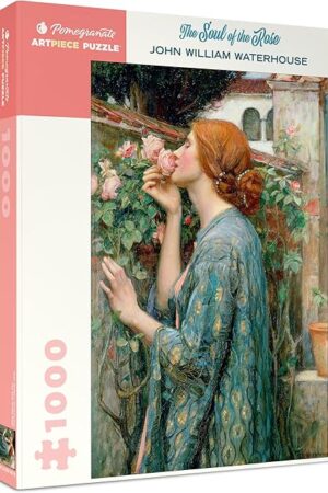 The Pomegranate 1000-Piece Jigsaw Puzzle for Adults, John William Waterhouse's Soul of The Rose, Matte Finish, Snug Fit