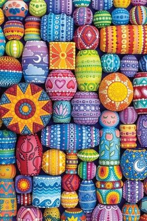 The Ravensburger Color Your World Series: Happy Beads 500 Piece Jigsaw Puzzle for Adults - 80695 - Handcrafted Tooling, Made in Germany, Every Piece Fits Together Perfectly