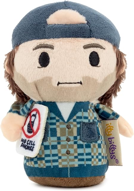 The Hallmark itty bittys Gilmore Girls Plush (Luke) 4" Mini Stuffed Animal, Mom Gift for Mother's Day