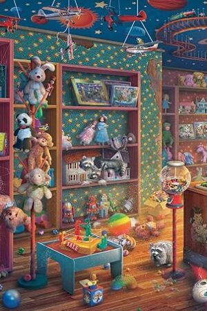 The Ravensburger Abandoned Series: Tattered Toy Store 1000 Piece Jigsaw Puzzle for Adults - 12000636 - Handcrafted Tooling, Made in Germany, Every Piece Fits Together Perfectly