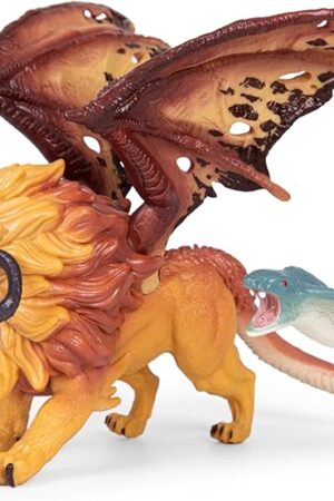 The RECUR Chimera Figurine Action Figure Toys - 5.9? Collectible Office Table Decorations Statue - Holiday Birthday for Men Women Boys Kids