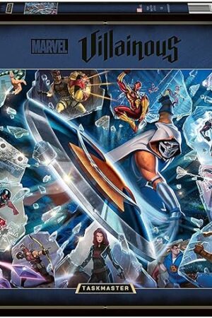 The Ravensburger Marvel Villainous: Taskmaster 1000 Piece Jigsaw Puzzle for Adults - 16905 - Every Piece is Unique, Softclick Technology Means Pieces Fit Together Perfectly