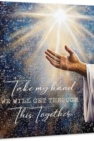 The PICKFORU Jesus Puzzles for Adults, Light of Hope Christian Bible Jigsaw Puzzles 1000 Pieces, Difficult Unique Art Religious Theme as Home Decor