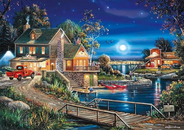 The Buffalo Games - Days to Remember - Autumn Memories - 500 Piece Jigsaw Puzzle For Adults - Challenging Puzzle Perfect for Game Nights - 500 Piece Finished Size Is 21.25 x 15.00