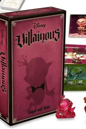 The Ravensburger Disney Villainous - Sugar & Spite Strategy Board Game - Compatible with Other Villainous Games - with King Candy or Shere Khan - 2019 Toy of The Year Award Winning Line - Ages 10+