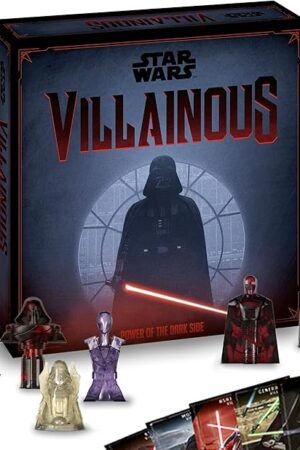 The Ravensburger Star Wars Villainous - Power of The Dark Side Strategy Board Game - Join Darth Vader, Kylo Ren, and More in This Immersive Star Wars Universe Adventure - 2-4 Players - Ages 10+