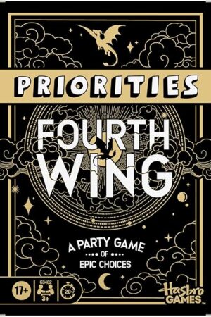 The Priorities Fourth Wing Edition Game | Officially Licensed Party Game Inspired by Empyrean Series | Ages 17+ | 3+ Players | 20 Mins.