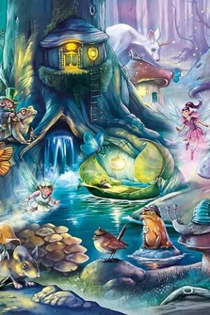 The Ravensburger Enchanting Forest - 150 Piece XXL Jigsaw Puzzle for Kids | Magical Adventure | Promotes Creativity and Concentration | FSC-Certified