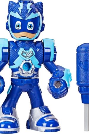 The PJ Masks Power Heroes Buildable Heroes, Catboy Action Figure, Kid-Friendly Assembly, Superhero Toy for Boys and Girls 3 Years Old and up