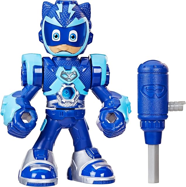 The PJ Masks Power Heroes Buildable Heroes, Catboy Action Figure, Kid-Friendly Assembly, Superhero Toy for Boys and Girls 3 Years Old and up