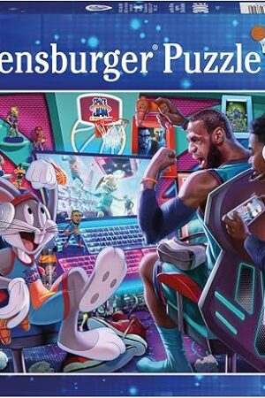 The Ravensburger Space Jam: Gamestation 300 Piece XXL Jigsaw Puzzle for Kids - 13282 - Every Piece is Unique, Pieces Fit Together Perfectly