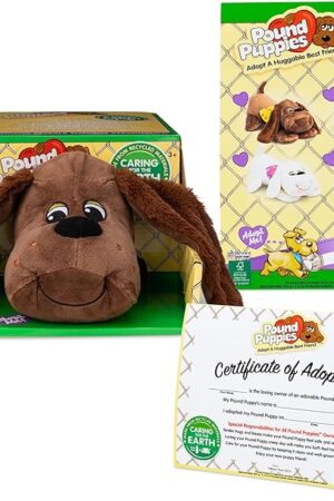 The POUND PUPPIES Classic Plush - Zany - Brown, Eco Friendly