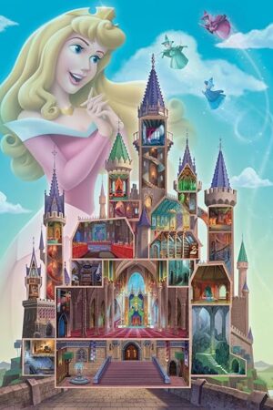 The Ravensburger Disney Castle Collection: Aurora 1000 Piece Jigsaw Puzzle for Adults - 12000266 - Handcrafted Tooling, Made in Germany, Every Piece Fits Together Perfectly
