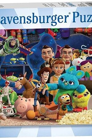 The Ravensburger Disney Pixar Toy Story 4-100 Piece Kid's Jigsaw Puzzle | Unique Shapes | Glare-Free Surface | FSC-Certified