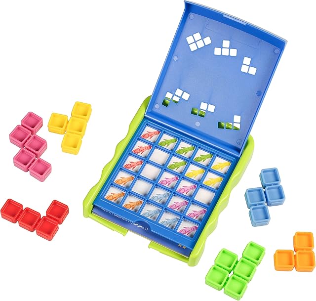 The Educational Insights Kanoodle Jr. - 3D Brain Teaser Puzzles, Single Player Brain Game, Fun Travel Games for Kids, Challenging Logic Puzzle Games and Gifts for Boys & Girls Ages 4+