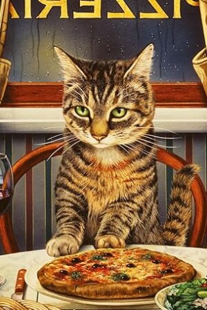 The Ravensburger Dinner for One 300 Piece Large Format Jigsaw Puzzle - Fun & Engaging Toy for Adults | Unique Piece Design | FSC Certified Materials Option