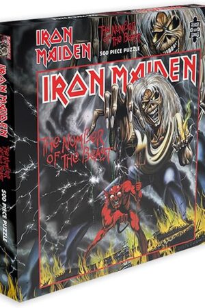The RockSaws - Iron Maiden The Number of The Beast (500 Piece Jigsaw Puzzle)