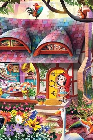 The Ravensburger Come in, Red Riding Hood - 1000 Piece Jigsaw Puzzle for All Ages | Unique Softclick Technology | Vibrant Imagery | Sustainable Forestry Practices | FSC Certified Product