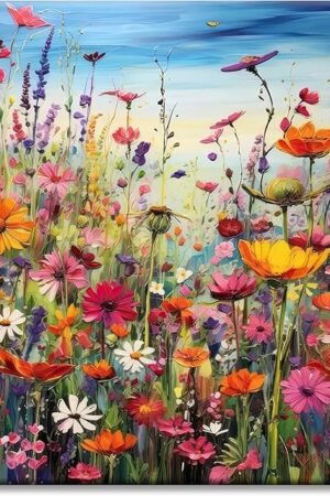 The Puzzles for Adults 1000 Pieces, Flowers 1000 Piece Puzzle for Adults, Jigsaw Puzzles 1000 Pieces with Letters On Back Hard Impossible Difficult Challenging Family Puzzle (27.5"X19.6")