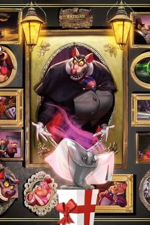 The Ravensburger Disney Villainous: Ratigan 1000 Piece Jigsaw Puzzle for Adults - Every Piece is Unique, Softclick Technology Means Pieces Fit Together Perfectly