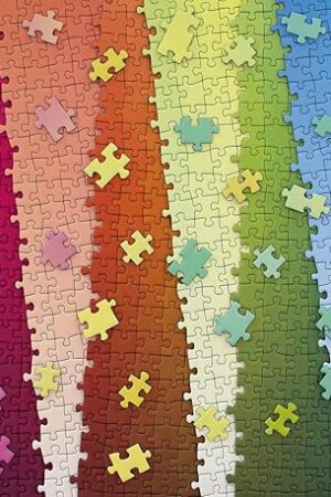 The Ravensburger Karen Puzzles – Colors on Colors 1000 Piece Jigsaw Puzzle | Vibrant Imagery | Perfect Interlocking Fit | Ideal for Adults and Kids | Made in Germany