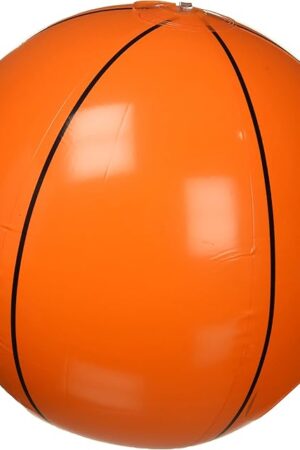 The Rhode Island Novelty Inflatable Basketballs ~ 1 Dozen Basketball inflates ~ 16 inches ~ Sports Themed Birthday Favor ~ Decor Pool Beach Party