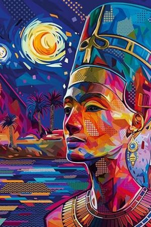 The Ravensburger Nefertiti on The Nile Jigsaw Puzzle | 1000 Unique Pieces | Softclick Technology | Enjoyable Puzzling Experience for Puzzle Lovers