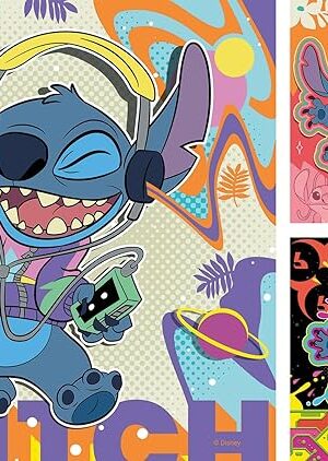 The Ravensburger Disney Stitch 3x49 Piece Jigsaw Puzzle for Kids - Every Piece is Unique, Pieces Fit Together Perfectly