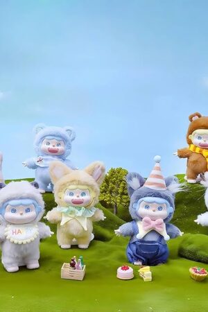 The QOI Ciaoka Vinyl Plush Blind Box – Random Collectible Action Figure, Cute Home Decor, Unique Holiday & Birthday Gift (Single Box)