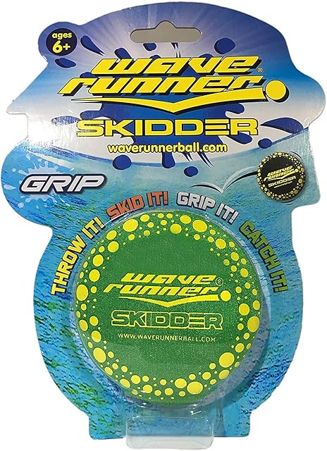 The Wave Runner Water Bouncing Frisbee- Disc That Bounces, Skids, and Skips On Water | The Perfect Beach and Pool Toy (Color May Vary)