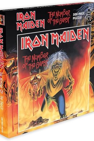The RockSaws - Iron Maiden Number of The Beast (Single) (500 Piece Jigsaw Puzzle)
