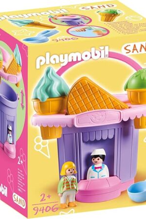 The Playmobil 9406 Ice Cream Shop Sand Bucket, Multicolor