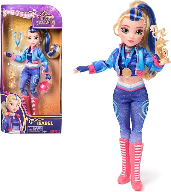 The Unicorn Academy, Power of Friendship Isabel Doll with Trophy, Medal & 5 Fashion Accessories, 9.5?, Dolls & Unicorn Toys for Girls Ages 4 and up