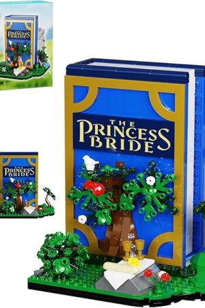 The Princess Bride Building Set with Figures, Adventure Comedy Movies Blocks Toy, Compatible with Lego, Home Decor for Movie Fans, Collectible Building Block Toys for Teens, Ages 12+ (1195PCS)