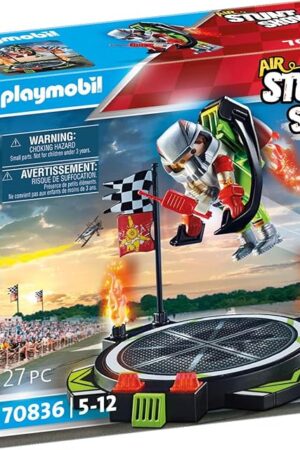 The Playmobil Air Stunt Show Stuntman with Jetpack